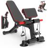Adjustable Weight Bench - Utility workout Benches for Exercise, Free Installation Design for Portable Fitness Strength Training Equipment at Home Gym view 1