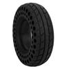 Demeras Four Wheel Scooter Cellular Wheel Tire, 6inch Solid TPE Wheel Tire Solid Tyre Electric Scooter Accessory for Front or Rear Replacement Honeycomb Tires (Black) view 3