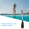 Greensen 49.6 Inches Kayak Paddles, 2Pcs Kayaking Oars for Boating Aluminium Alloy Shaft Kayak Paddles Detachable Boat Oars Set for Kayaking Boating Lightweight Ribbed Blade Kayak Paddles, view 3