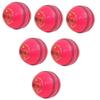 CW League Special Cricket Ball Leather 4 Piece Pink Leather Ball for Cricket Match Training & Practice Indoor & Outdoor Pack of 12 view 1