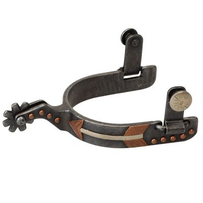 Weaver Leather Ladies' Spur with Arrow Design, Black Arrow