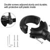 AtfArt Bike Mirror Handlebar Mount HD Bike Rear View Mirror Bicycle Mirrors for Handlebars Adjustable Rotatable Bike Mirrors Ride Safely (A-2 Pcs Black Long Mirror) view 3