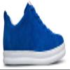 Camper mens Sneaker, Medium Blue, 6 US view 2