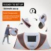 EchoSmile Instant Pop Up Camping Tent, 2/4/6 Person, Easy Setup Tent, Water Resistant Dome, Portable with Carry Bag view 3