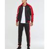 watersouprty Men's Casual Tracksuit 2 Pieces Long Sleeve Running Jogging Running Athletic Sports Set (Black,M) view 4