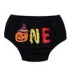 IBTOM CASTLE Baby Boys Cake Smash Outfits Wild One Crown for 1st 2nd Birthday Party 4PCS Shorts Bowtie Suspenders Headbands Clothes Pumpkin-Black 18-24 Months view 4