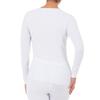 Fruit of The Loom Women's Micro Waffle Thermal Crew Top, White, Small view 2