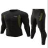 romision Thermal Underwear Long Johns for Men Fleece Lined Base Layer Cold Weather Hunting Gear Bottom and Top Set view 1