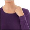 Fruit of The Loom Womens Micro Waffle Premium Thermal Pajama Set, Violet, X-Small US view 4