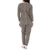 Fruit of The Loom Women's Micro Waffle Thermal Union Suit, Animal Print, 3X Plus view 2