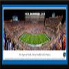Florida Gators Football, Night Game - 42x15.5-inch Panoramic Framed Picture with Mat view 1