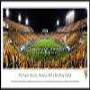 West Virginia Football, End Zone - 40.25x13.75-inch Panoramic Framed Picture view 1