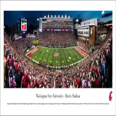 Blakeway Worldwide Panoramas, Inc. Washington State Football - 40x13.5-inch Panoramic Poster