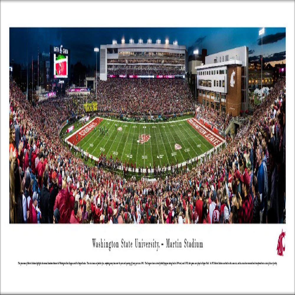 Blakeway Worldwide Panoramas, Inc. Washington State Football - 40x13.5-inch Panoramic Poster
