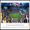 West Virginia Football, Sunset - 40x13.5-inch Panoramic Poster - 40.25x13.75-inch Panoramic Framed Picture view 1