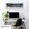 West Virginia Football, Sunset - 40x13.5-inch Panoramic Poster - 40.25x13.75-inch Panoramic Framed Picture view 4