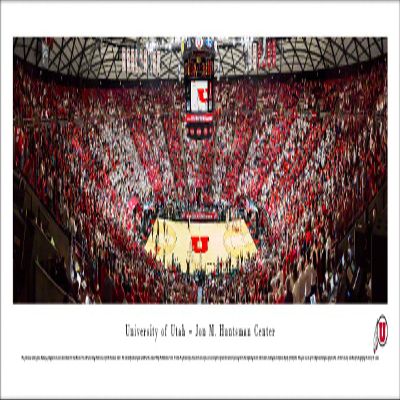 Blakeway Worldwide Panoramas, Inc. Utah Utes Basketball - 40x13.5-inch Panoramic Poster