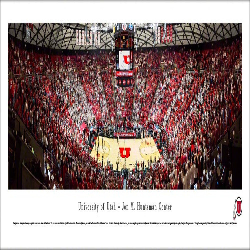 Blakeway Worldwide Panoramas, Inc. Utah Utes Basketball - 40x13.5-inch Panoramic Poster