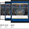 West Virginia Basketball - 40.25x13.75-inch Panoramic Framed Picture view 2