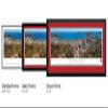 Wisconsin Campus Aerial - 40.25x13.75-inch Panoramic Framed Picture view 2