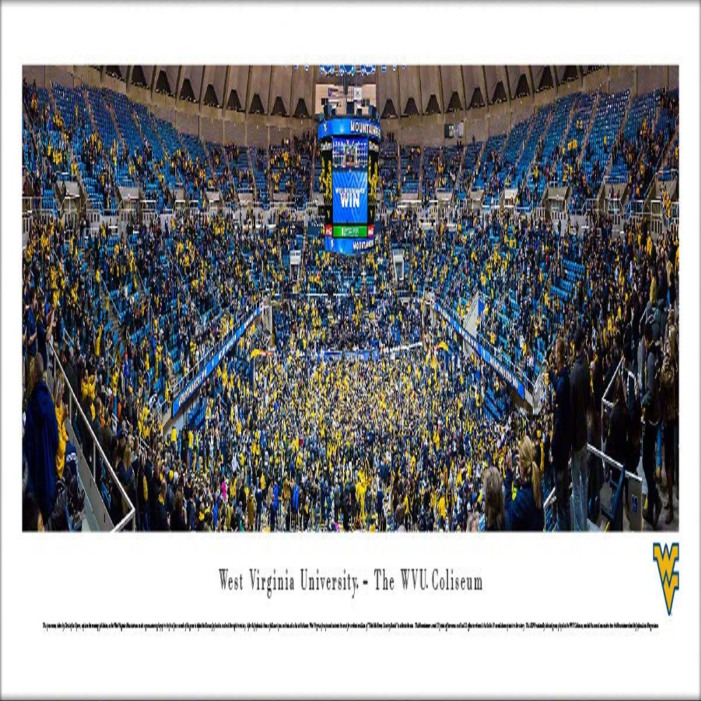 Blakeway Worldwide Panoramas, Inc. West Virginia Basketball - 40x13.5-inch Panoramic Poster