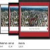 Nebraska Campus Aerial - 40.25x13.75-inch Panoramic Framed Picture view 2