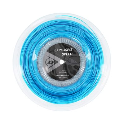 Dunlop Sports Explosive Speed Tennis String, Blue, 17g, 660' Reel