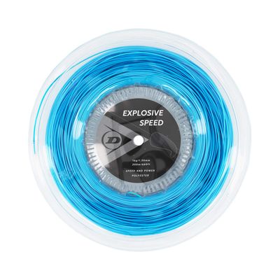 Dunlop Sports Explosive Speed Tennis String, Blue, 16g, 660' Reel