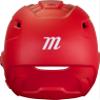 Marucci DuraVent Batting Helmet, NOCSAE Certified, Red, Senior view 3