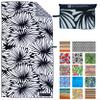 ECCOSOPHY Microfiber Beach Towel -Sand Free Towels are Quick Dry, Light Weight, Super Absorbent-Perfect Pool, Travel, Cruise, Camping Essentials - Oversized Extra Large for Adults (Lovina) view 1