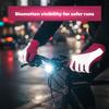 ReflecToes Reflective Winter Running Gloves - Touch Screen Compatible Warm Gloves -Thermal Fleece - Cold Weather Hi Vis Safety for Night Runs (Pink, Medium) view 2