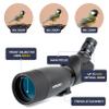Omano Smithsonian Spotting Scopes for Target Shooting  20-60x60 Spotting Scopes for Bird Watching  Best Spotting Scope with Tripod and Phone Adapter for Adults  Includes Smithsonian Bird Guide view 4
