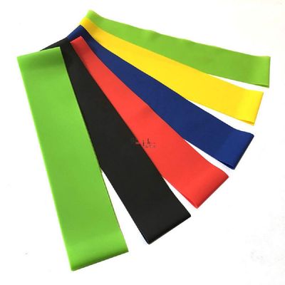 AnHua 5 Pcs Yoga Elastic Bands for Fitness Gum Exercise Gym Strength Resistance Bands Pilates Sport Fitness Bands Workout Equipment