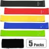 AnHua 5 Pcs Yoga Elastic Bands for Fitness Gum Exercise Gym Strength Resistance Bands Pilates Sport Fitness Bands Workout Equipment view 4