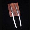 Wixine 2Pairs Sword Earring & Sword and Knight Silver Earrings Dagger Medieval Weapon Drop Sword Jewelry view 4
