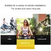Bike Mirrors, 3.6ft 5-Digit Combination Secure Anti-Theft Chain Lock, Bike Locks with 0.23inch Thick Chain, for Motorcycle, Fence view 3