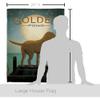 Breeze Decor Golden Pond House Flag Dog Puppy Spoiled Paw Canine Fur Pet Nature Farm Animal Creature Decoration Banner Small Garden Yard Gift Double-Sided, Made in USA view 2