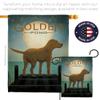 Breeze Decor Golden Pond House Flag Dog Puppy Spoiled Paw Canine Fur Pet Nature Farm Animal Creature Decoration Banner Small Garden Yard Gift Double-Sided, Made in USA view 4