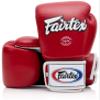 Fairtex BGV1 Muay Thai Boxing Training Sparring Gloves for Men, Women, Kids| Premium Quality, Light Weight & Shock Absorbent 16 oz Boxing Gloves -Red/Black/White view 1