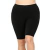 ALLLA Womens Bike Short Cotton Legging Active Wear Pants (S-3XL) Black-XL view 1