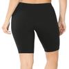 ALLLA Womens Bike Short Cotton Legging Active Wear Pants (S-3XL) Black-XL view 3