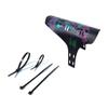 TX txmachine Fenders Mountain Style Front Mudguard Bike Fender Bike Mudguard Fits 26'' 27.5'' 29'' with 50pcs Cable Ties(Black/Purple, 5pcs) view 4