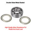 20 Pack 608 ZZ Ball Bearing, Bearing Steel & Double Iron Sealed Miniature Deep Groove 608 zz Bearings for Skateboards, Inline Skates, Scooters, Roller Blade Skates & Long Boards (8mm x 22mm x 7mm) view 4