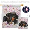 Breeze Decor Dachshund Floral House Flag Dog Puppy Spoiled Paw Canine Fur Pet Nature Farm Animal Creature Decoration Banner Small Garden Yard Gift Double-Sided, Made in USA view 4