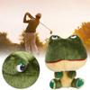 Plush Frog Golf Driver Headcover, Soft Animal Shaped Cover, Funny Plush Golf Accessories for Golfers, Gifts, Collections view 3