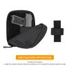 ProCase Concealed Gun Pouch, Multipurpose Carry Pistol Holster Fanny Pack Waist Bag for Handgun with Belt Loops -Medium, Black view 4