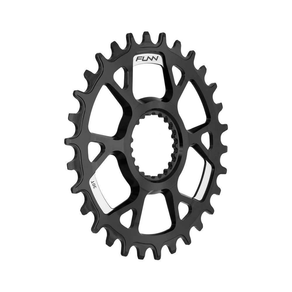 Funn Solo DS Narrow Wide Chain Ring for Shimano Direct Mount Crankset, 30T