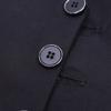 Oyolan Kids Boys Gentleman Button Down Blazer Waistcoat Vest Party Wedding School Gathering Formal Suit Black 10-12 view 4