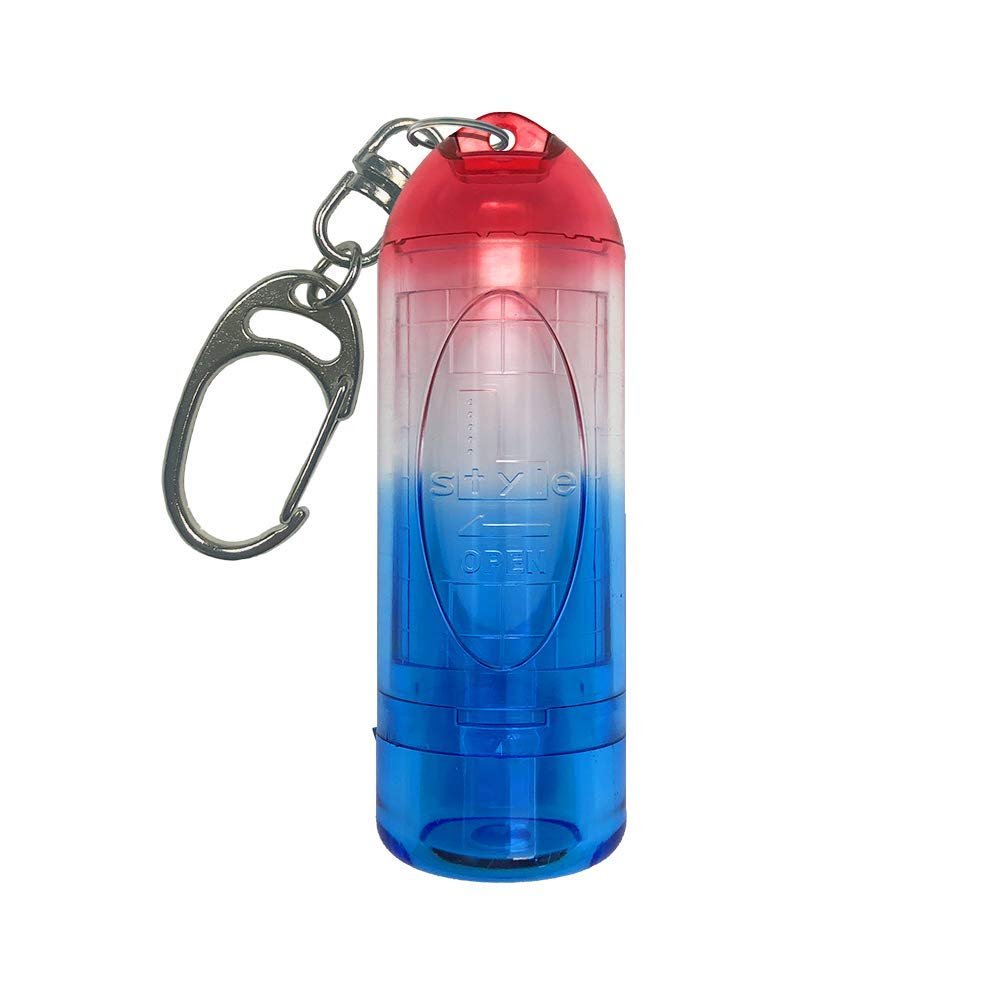 LSTYLE Dart Tip and Shaft Case: Lipstock - Holds Extra Dart Points and Shafts - Blue Hawaii