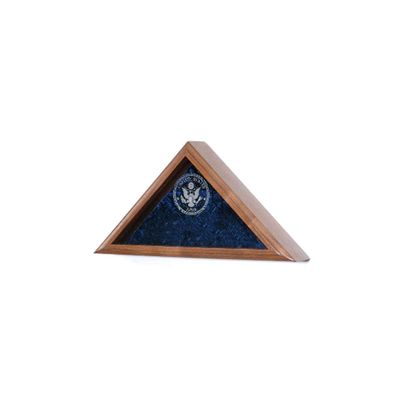 Army Flag Display Case, United States Army Flag Case - Mahogany Material.